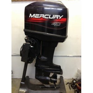 1996 Mercury 40 HP 4-Cylinder Carbureted 2-Stroke 20"