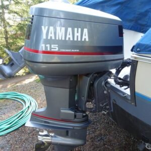 1987 Yamaha 115 HP V4 Carbureted 2-Stroke 25" (X) Outboard Motor