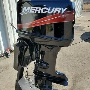 1995 Mercury 40 HP 4-Cylinder Carbureted 2-Stroke 20" (L) Outboard Motor
