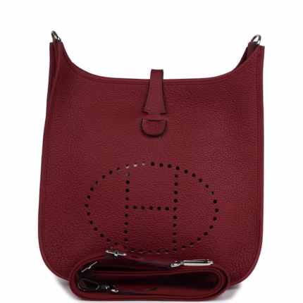 Hermes Evelyne PM Rouge H For Sale