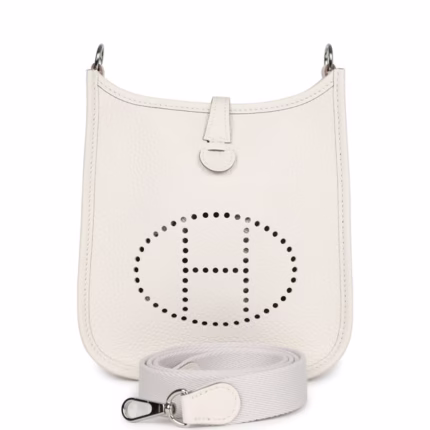 Hermes Evelyne TPM Gris Pale Clemence For Sale