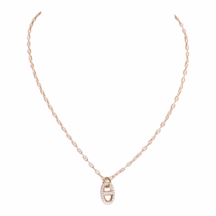 Hermès Farandole PM Rose Gold Necklace for sale