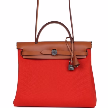 Hermès Herbag Zip PM 31 Capucine for sale