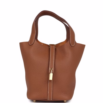 Hermes Picotin Lock 18 Gold For Sale