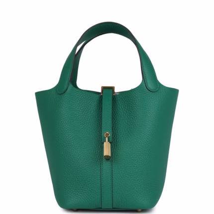 Hermes Picotin Lock 18 Vert Vertigo For Sale